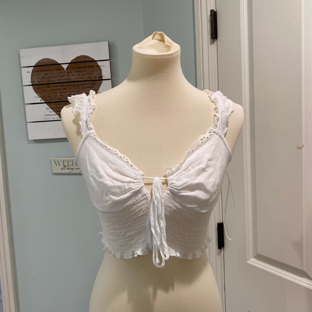 L.A. HEARTS CROP TOP